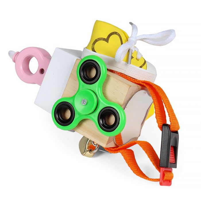 Детская развивающая игрушка XM-5568 Бизикуб развивающий Куб