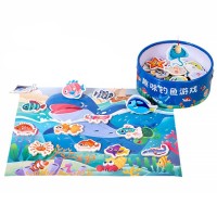 Дитяча розвиваюча іграшка рибалка на магнітах 2 вудки 31 рибка