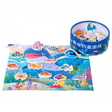 Дитяча розвиваюча іграшка рибалка на магнітах 2 вудки 31 рибка