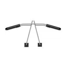 Автомобильная вешалка 11569 для верхней одежды на подголовник плечики Black