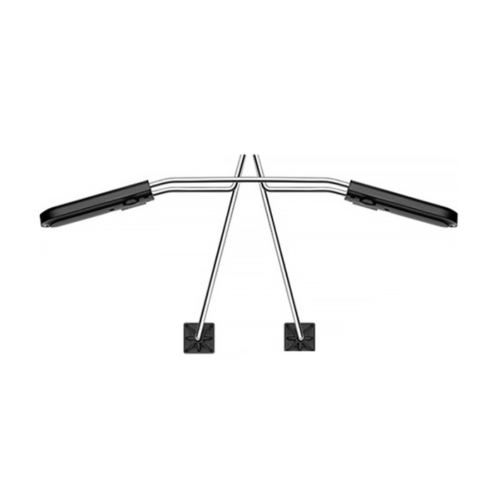 Автомобильная вешалка 11569 для верхней одежды на подголовник плечики Black