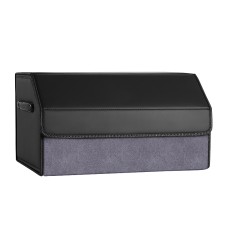 Автомобільний органайзер 5699 Gray компактний місткий два відділи для зберігання на магнітах з ручкою 53*32*29 см