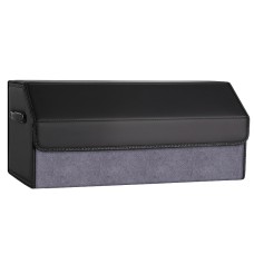 Автомобільний органайзер 5699 Gray компактний місткий два відділи для зберігання на магнітах з ручкою 66*32*29 см