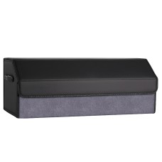 Автомобільний органайзер 5699 Gray компактний місткий два відділи для зберігання на магнітах з ручкою 75*32*29 см