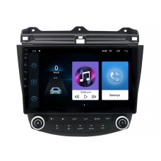 Штатна магнітола Lesko для Honda Accord VII 2002-2006 екран 10" 1/16Gb Wi-Fi GPS Base
