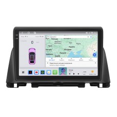 Штатна магнітола Lesko для Kia K5 II 2015-2020 екран 10" 4/64 QLED CarPlay 4G Wi-Fi GPS 360 Prime