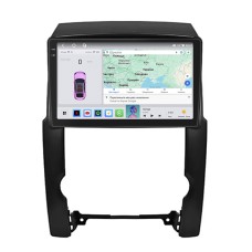 Штатна магнітола Lesko для Kia Sorento II 2009-2012 екран 10" 4/64 QLED CarPlay 4G Wi-Fi GPS 360 Prime