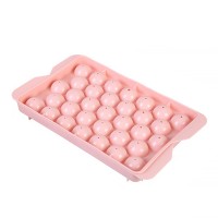 Пластикова форма для льоду 1178 Куля велика Pink 33 відділення