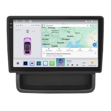 Штатна магнітола Lesko для Opel Vivaro X83 2011-2014 екран 10" 4/64 QLED CarPlay 4G Wi-Fi GPS 360 Prime