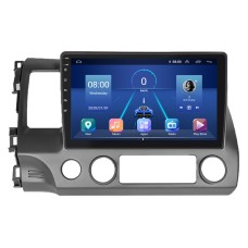 Штатна магнітола Lesko для Honda Civic VIII Рестайлінг 2008-2012 екран 10" 4/64Gb 4G Wi-Fi GPS Top