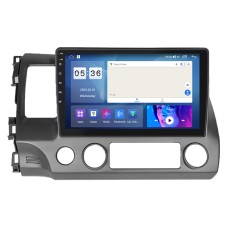 Штатна магнітола Lesko для Honda Civic VIII Рестайлінг 2008-2012 екран 10" 2/32Gb CarPlay 4G Wi-Fi GPS Prime