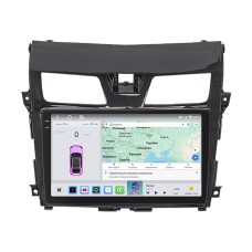 Штатная магнитола Lesko для Nissan Altima V (L33) Рестайлинг 2015-2018 экран 10" 4/64 QLED CarPlay 4G Wi-Fi GPS 360 Prime