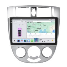 Штатная магнитола Lesko для Buick Excelle I Manual AC 2004-2007 экран 10" 4/64 QLED CarPlay 4G Wi-Fi GPS 360 Prime