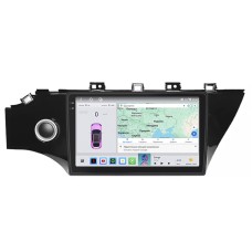 Штатна магнітола Lesko для Kia Rio IV 2017-2020 екран 10" 4/64 QLED CarPlay 4G Wi-Fi GPS 360 Prime