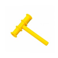 Сенсорна жувальна трубка для аутичних дітей Т-подібна оральна моторика Yellow