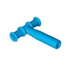 Сенсорна жувальна трубка для аутичних дітей Т-подібна оральна моторика Blue
