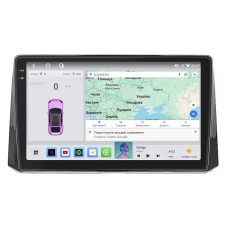 Штатная магнитола Lesko для Toyota Corolla XII (E210) 2018-н.в. экран 10" 4/64 QLED CarPlay 4G Wi-Fi GPS 360 Prime