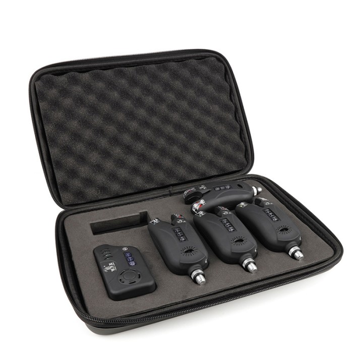Набор сигнализаторов поклевки W.P.E TLI17 4+1 в кейсе