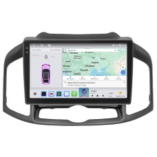 Штатная магнитола Lesko для Chevrolet Captiva I Рестайлинг 3 2015-2018 экран 10" 4/64 QLED CarPlay 4G Wi-Fi GPS 360 Prime