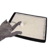 Килимок-ганчірка для кота SY-2023-1206 на диван захист від подряпин Gray 71*30*1 см