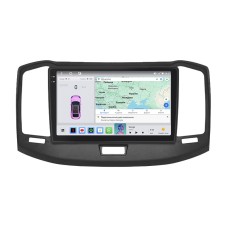 Штатная магнитола Lesko для Chery Bonus 3 (E3/A19)  2014-2017 экран 10" 4/64 QLED CarPlay 4G Wi-Fi GPS 360 Prime