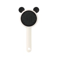 Гребінець для вовни тварин DT-1152 Black + White