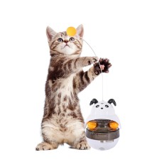 Іграшка DT-653 Неваляшка Баранець для котів з кульками та годівницею