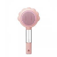 Гребінець-спрей для вовни тварин DT-1181 Pink