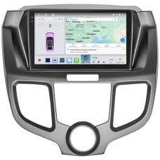 Штатна магнітола Lesko для Honda Odyssey III 2003-2008 екран 10" 4/64 QLED CarPlay 4G Wi-Fi GPS 360 Prime