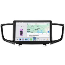 Штатна магнітола Lesko для Honda Pilot III Рестайлінг 2018-н.в. екран 10" 4/64 QLED CarPlay 4G Wi-Fi GPS 360 Prime