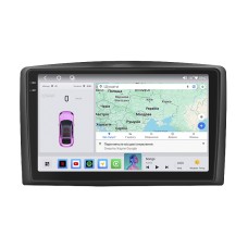 Штатная магнитола Lesko для Mercedes-Benz Vito III (W447) 2014-н.в. экран 10" 4/64 QLED CarPlay 4G Wi-Fi GPS 360 Prime