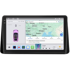 Штатная магнитола Lesko для Mitsubishi Eclipse Cross I 2017-2020 экран 10" 4/64 QLED CarPlay 4G Wi-Fi GPS 360 Prime