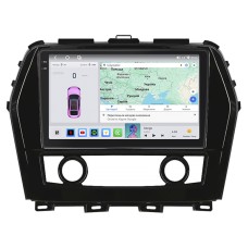 Штатная магнитола Lesko для Nissan Maxima VIII (A36) Рестайлинг 2018-н.в. экран 10" 4/64 QLED CarPlay 4G Wi-Fi GPS 360 Prime