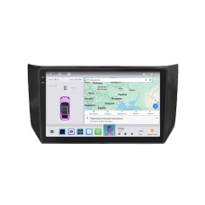 Штатная магнитола Lesko для Nissan Sentra VII (B17) 2012-2017 экран 10" 4/64 QLED CarPlay 4G Wi-Fi GPS 360 Prime