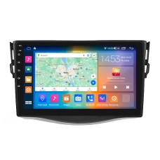 Штатная магнитола Lesko для Toyota RAV4 III (XA30) Рестайлинг 2010-2016 экран 9" 4/64Gb CarPlay 4G Wi-Fi GPS Prime