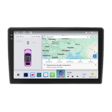 Штатная магнитола Lesko для Volkswagen Lavida I 2008-2015 экран 10" 4/64 QLED CarPlay 4G Wi-Fi GPS 360 Prime