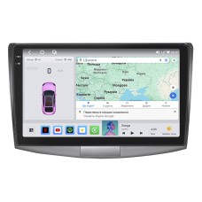 Штатная магнитола Lesko для Volkswagen Passat CC I Рестайлинг 2012-2017 экран 10" 4/64 QLED CarPlay 4G Wi-Fi GPS 360 Prime