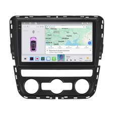 Штатная магнитола Lesko для Volkswagen Scirocco R I Рестайлинг 2014-2017 экран 10" 4/64 QLED CarPlay 4G Wi-Fi GPS 360 Prime