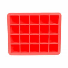 Силіконова форма для льоду CUMENSS AI-820 Cube 20 Red