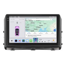 Штатна магнітола Lesko для Kia Ceed III 2018-2021 екран 10" 4/64 QLED CarPlay 4G Wi-Fi GPS 360 Prime