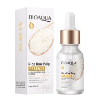 Сироватка для обличчя BIOAQUA Rice Raw Pulp Essence 15 мл, що омолоджує з екстрактом рису