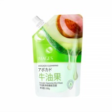 Маска для обличчя IMAGES Avocado Cleansing Mud Mask 200 г грязьова очищаюча з маслом авокадо