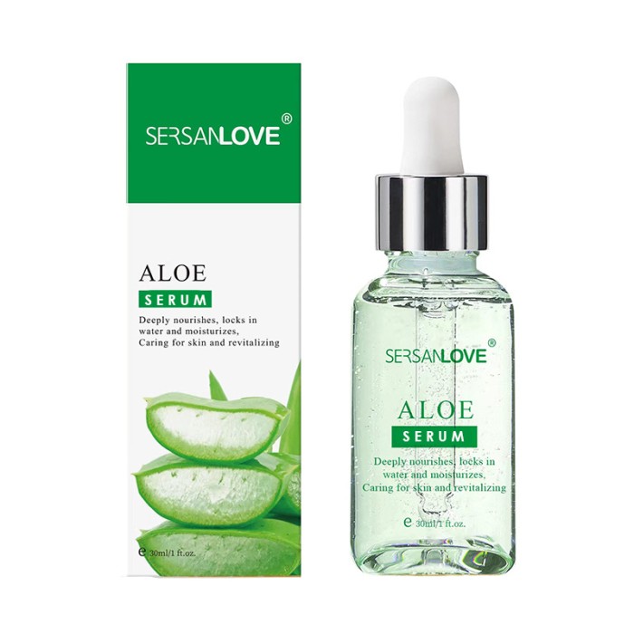 Сыворотка для лица SERSANLOVE Aloe Essence 30 мл с экстрактом алоэ