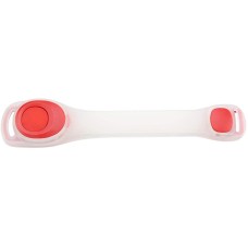 Світлодіодний LED браслет HY-0001 універсальний USB акумуляторний Red