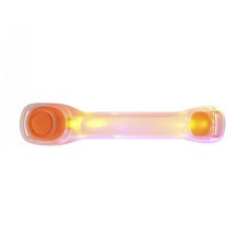Світлодіодний LED браслет HY-0001 універсальний USB акумуляторний Orange