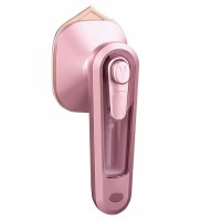 Ручна міні праска Micro Steam Iron Lesko C020 Pink портативна для сухого та вологого прасування 220В