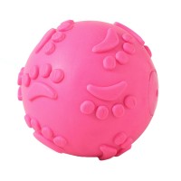 Іграшка М'яч DT1149 жувальний гумовий для Собак D:6,0 см Pink