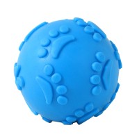 Іграшка М'яч DT1149 жувальний гумовий для Собак D:6,0 см Blue
