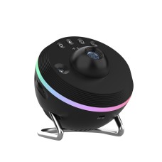Проектор ночник SKE-TKQ01 Dynamic Meteor and Galaxy Projector 12 в 1 звездное небо 6 языков Black