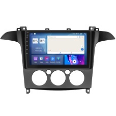 Штатна магнітола Lesko для Ford Galaxy II Рестайлінг ver 2 2010-2015 екран 9" 4/64Gb CarPlay 4G Wi-Fi GPS Prime